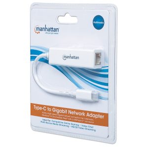 Adaptador,Manhattan,507585, Usb-C V3.1 A Red Gb Mh