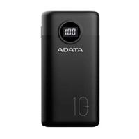 Bateria De Respaldo Adata Power Bank P10000QCD 10000MAH/2 USB A/ 1 USB C/Indicador De Carga Digital Color Negro (AP10000QCD-DGT-CBK)