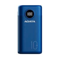 Bateria De Respaldo Adata Power Bank P10000QCD 10000MAH/2 USB A/ 1 USB C/Indicador De Carga Digital Color Azul (AP10000QCD-DGT-CDB)