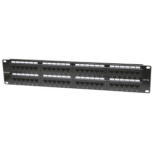 Panel Parcheo,Intellinet,513579, Cat 5E, 48 Ptos 2 Niv. Rack