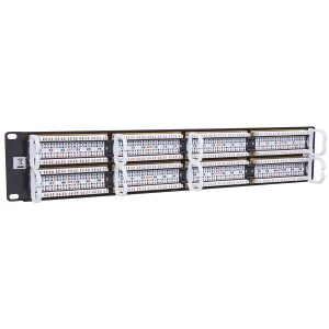 Panel Parcheo,Intellinet,560283, Cat 6, 48 Ptos 2 Niv. Rack