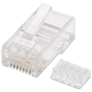 Plug RJ45,INTELLINET,503006, Cat 6 Utp Solido 100 Pzas