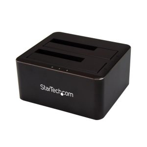 Base Docking Station USB 3.0 De 2 Bahias SATA Iii De 2.5 O 3.5 Pulgadas Para SSD O Disco Duro Base De Conexion Para Intercambio En Caliente De Unidades De Disco Duro - Startech.com Mod. SDOCK2U33V