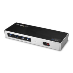 Docking Station Usb-C Y Usb-A Para Laptops - Docking Station Para 2 Monitores Displayport O HDMI - Replicador De Puertos Usb-C Displaylink 4K - Startech.com Mod. DK30A2DH