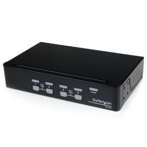 Switch Conmutador Kvm De 4 Puertos Con USB - 1 Usuario Local - 1U - Startech.com Mod. SV431USB