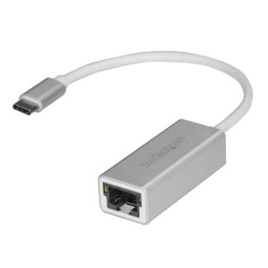 Adaptador De Red Gigabit Usb-C - USB 3.1 Gen 1 5 Gbps - Plateado - Startech.com Mod. US1GC30A