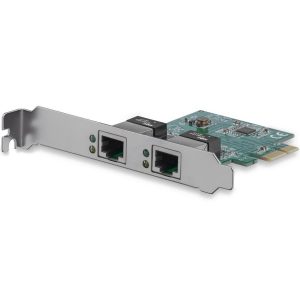 Adaptador Tarjeta De Red Nic Pci Express Pci-E De 2 Puertos Gigabit Ethernet - 2X RJ45 Hembra - Startech.com Mod. ST1000SPEXD4