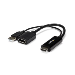 Adaptador De Video HDMI A Displayport - Convertidor 4K Alimentado Por USB - Startech.com Mod. HD2DP