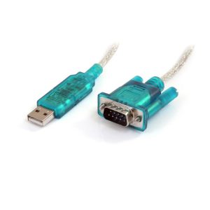 Cable Adaptador De 0.9M USB A Puerto Serie Serial RS232 Pc Mac® Linux - 1X DB9 Macho - 1X USB A Macho - Startech.com Mod. ICUSB232SM3