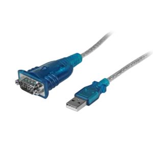 Cable Adaptador De 43CM Usb-A A Serie RS232 De 1 Puerto Serial DB9 - Macho A Macho - Conversor Compatible Con Windows 8 - Startech.com Mod. ICUSB232V2