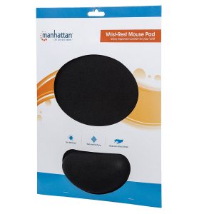 Mousepad,Manhattan,434362, Tipo Gel Negro