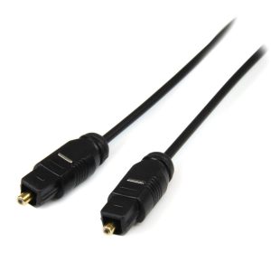 Cable 4.5M Toslink De Audio Digital Optico Spdif Delgado - Negro - Startech.com Mod. THINTOS15