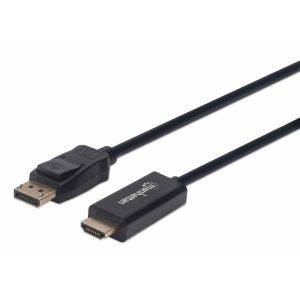 Cable Displayport,Manhattan,153188, - HDMI M-M 1080P 3.0M