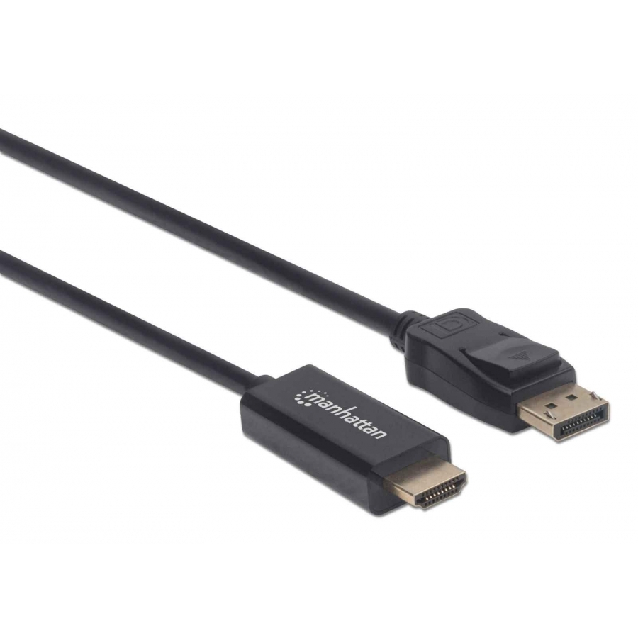 Cable Displayport,Manhattan,153201, - HDMI M-M 4K 1.8M - Imagen de 2