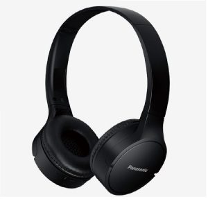 Audifonos Bluetooth Tipo Diadema (On-Ear) Panasonic RB-HF420BPUK, Color Negro, Funcion Manos Libres/Microfono, 50 Horas De Reproduccion Continua, Ultralivianos