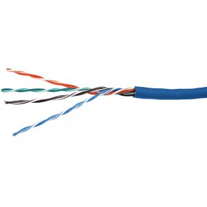 Bobina De Cable Condumex CAT6 Utp Ultracat Cm 100% Cobre 23 Awg 305 Mts Color Azul