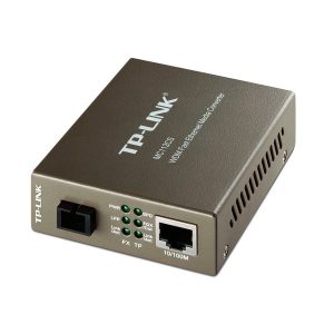 Convertidor De Medios | TP-LINK | MC112CS | Mono Modo Wdm Conector De Fibra Sc A RJ45 10/100MBPS Duplex