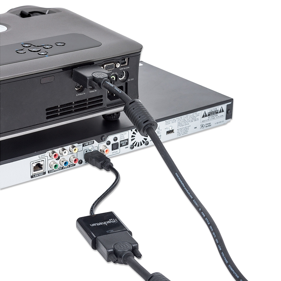 Convertidor,Manhattan,151436,Video HDMI A Svga, Bl - Imagen de 4