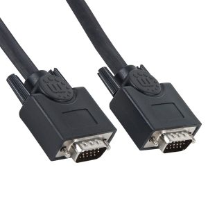 Cable Svga, Manhattan,337342, Monitor 8MM HD15M-M 30.0M