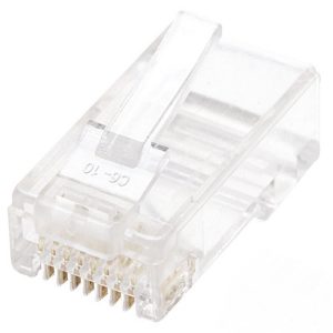 Plug RJ45,INTELLINET,502399, Cat 5E Utp Solido 100 Pzas