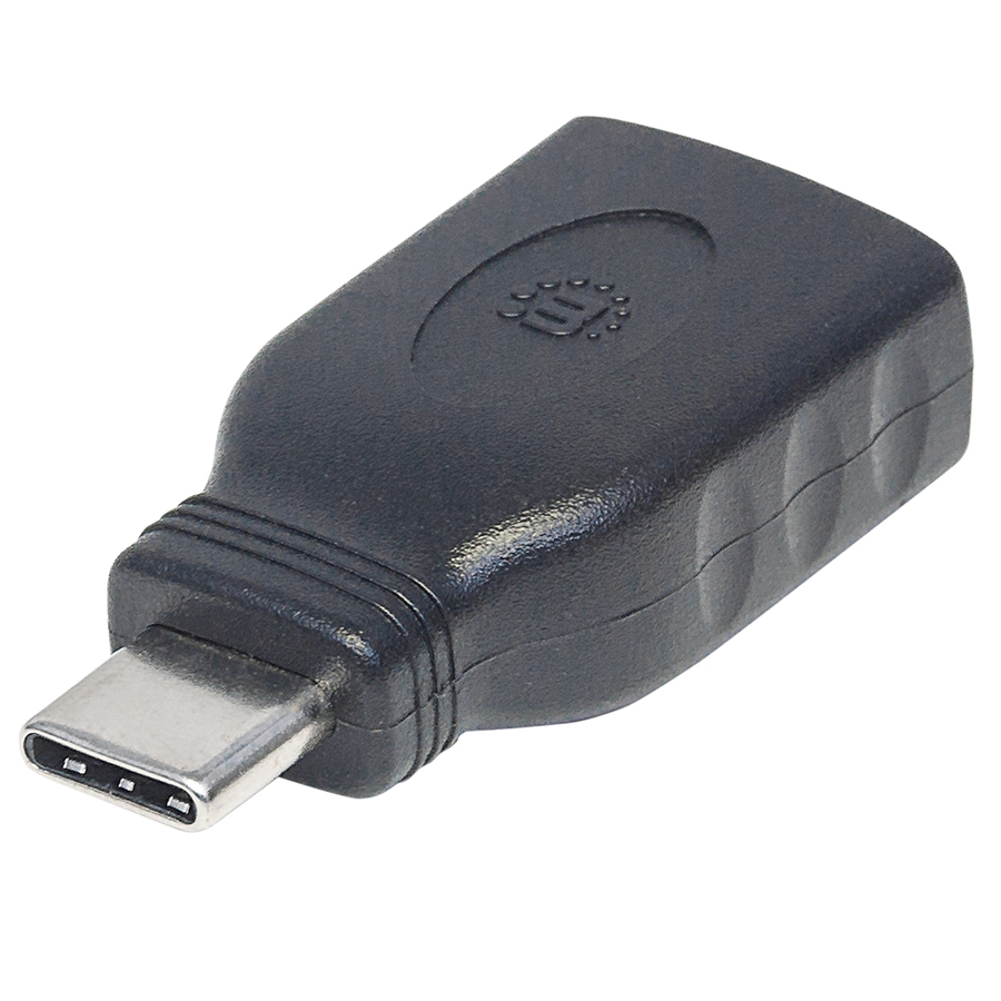 Adaptador Usb,Manhattan,354646,-C V3.1, Cm-Ah Negro - Imagen de 3