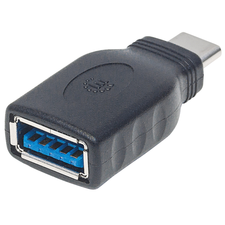 Adaptador Usb,Manhattan,354646,-C V3.1, Cm-Ah Negro - Imagen de 5