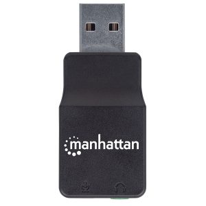 Convertidor Usb,Manhattan,152754, 2.0 A Tarjeta Sonido 2.1