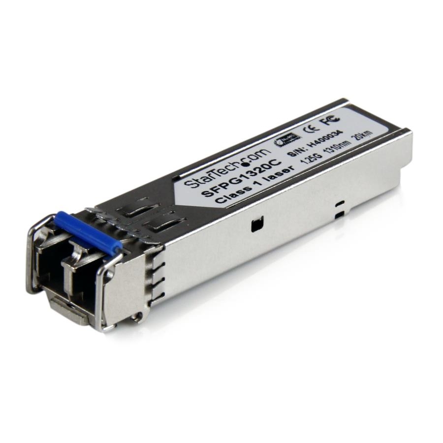 Sfp Compatible Glc-Lh-Smd Cisco - 1000BASE-LH - Monomodo 1GBE - Lc 20KM - 1310NM - Cisco Firepower, IE2000, IE4000 Ddm - Startech.com Mod. SFPG1320C - Imagen de 2