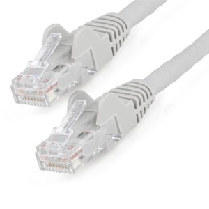 Cable Ethernet Cat 6 De 2 Metros - Lszh - Cable De Red Patch CAT6 Utp RJ45 POE De 100W 10 Gbe Sin Enganches Gris, Etl - Startech.com Mod. N6LPATCH2MGR