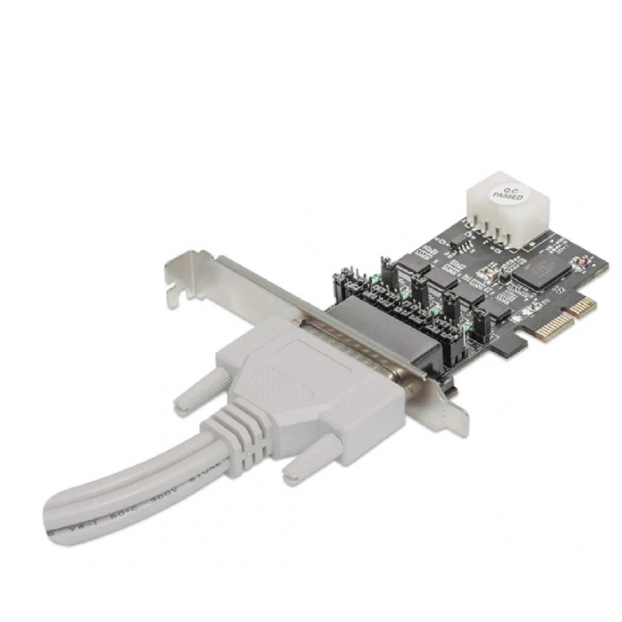 Tarjeta Pci Express,Manhattan,153584,Serial 4 Puertos - Imagen de 3