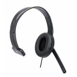 Audifonos Diadema, Manhattan,179874,Usb, Monoaural, Control De Volumen