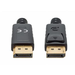 Cable DISPLAYPORT,MANHATTAN,355575,V1.4 M-M, 2.0M Negro 8K60HZ