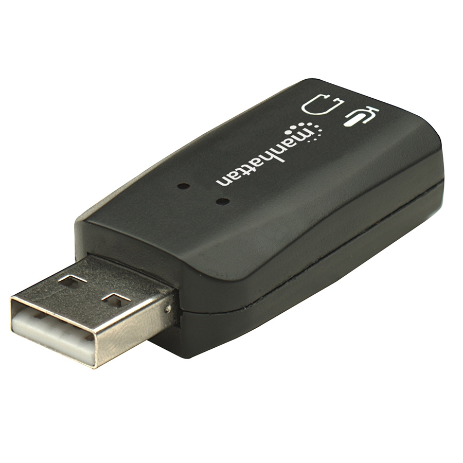 Convertidor Usb,Manhattan,150859, 2.0 A Tarjeta Sonido 5.1 - Imagen de 4