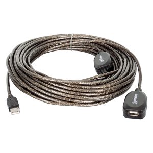 Cable Usb,Manhattan,150958, V2.0 Ext. Activa 20.0M Negro