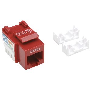 Jack,Intellinet,210478, Cat 5E De Impacto Keystone Rojo