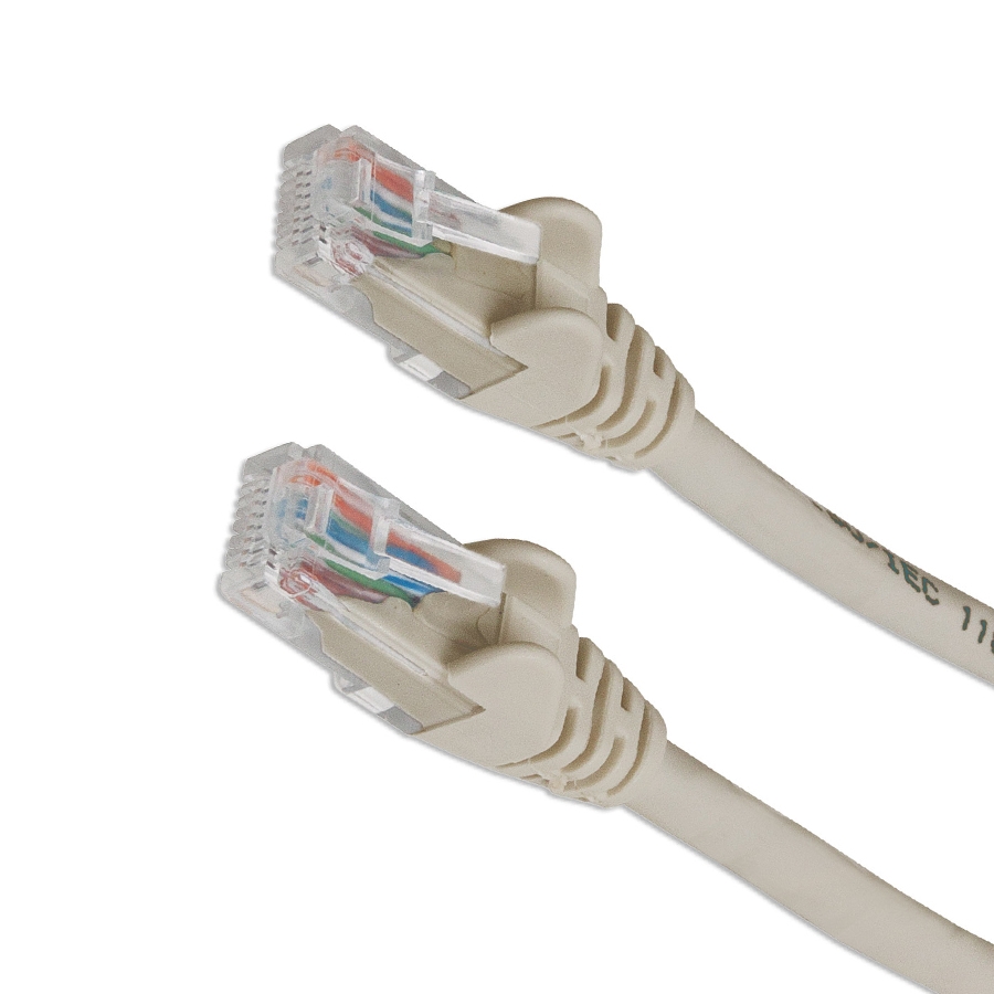 Cable Patch,Intellinet,340373, Cat 6, 1.0M 3.0F Utp Gris - Imagen de 2