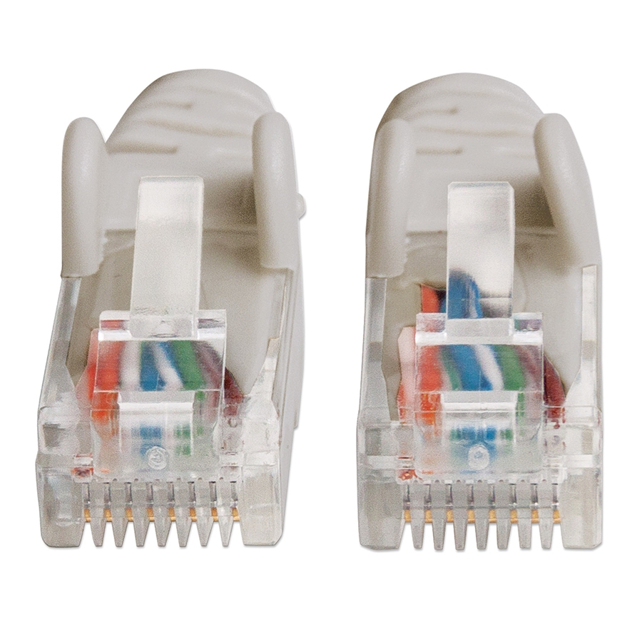 Cable Patch,Intellinet,340373, Cat 6, 1.0M 3.0F Utp Gris - Imagen de 4