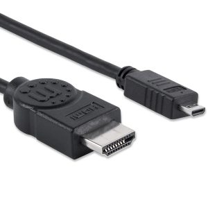 Cable Hdmi,Manhattan,324427, 1.4 M-Micro 2METHERNET