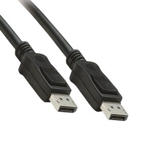 Cable Displayport,Manhattan,307116, V1.2 M-M 2.0M Negro 4K60HZ,BLINDADO Macho-Macho