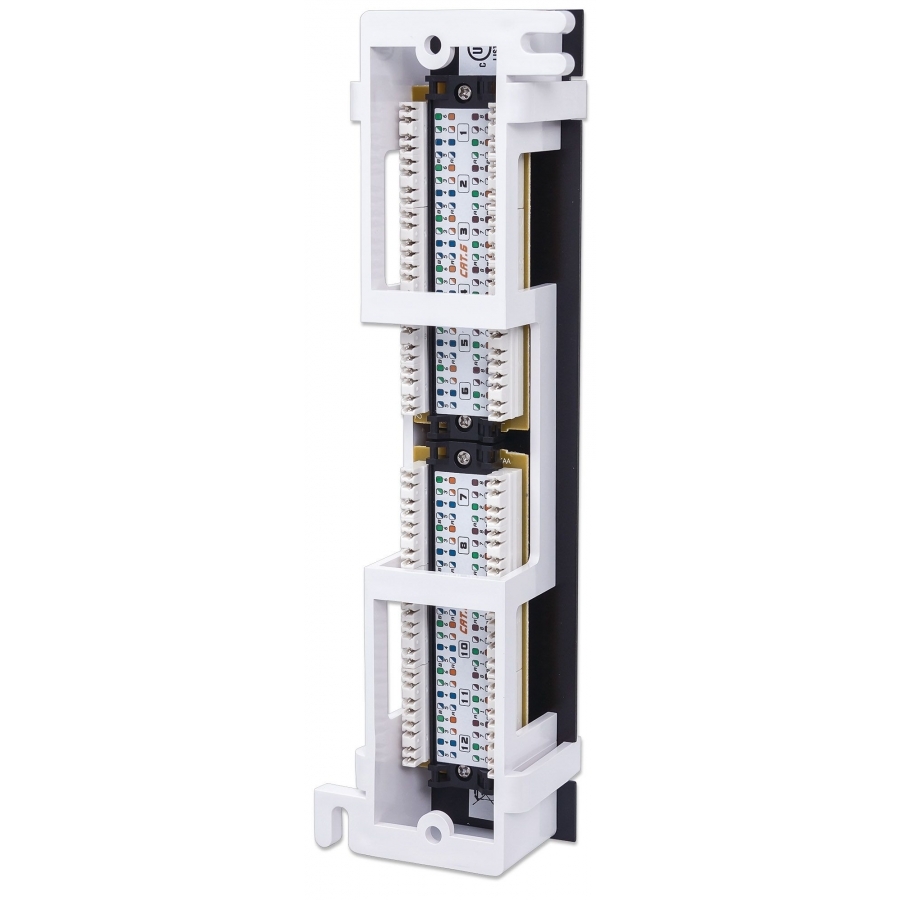 Panel Parcheo,Intellinet,560269, Cat 6, 12 Ptos Para Pared - Imagen de 3