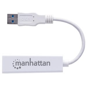 Adaptador,Manhattan,506847, USB V3.0 A Red Gb Mh
