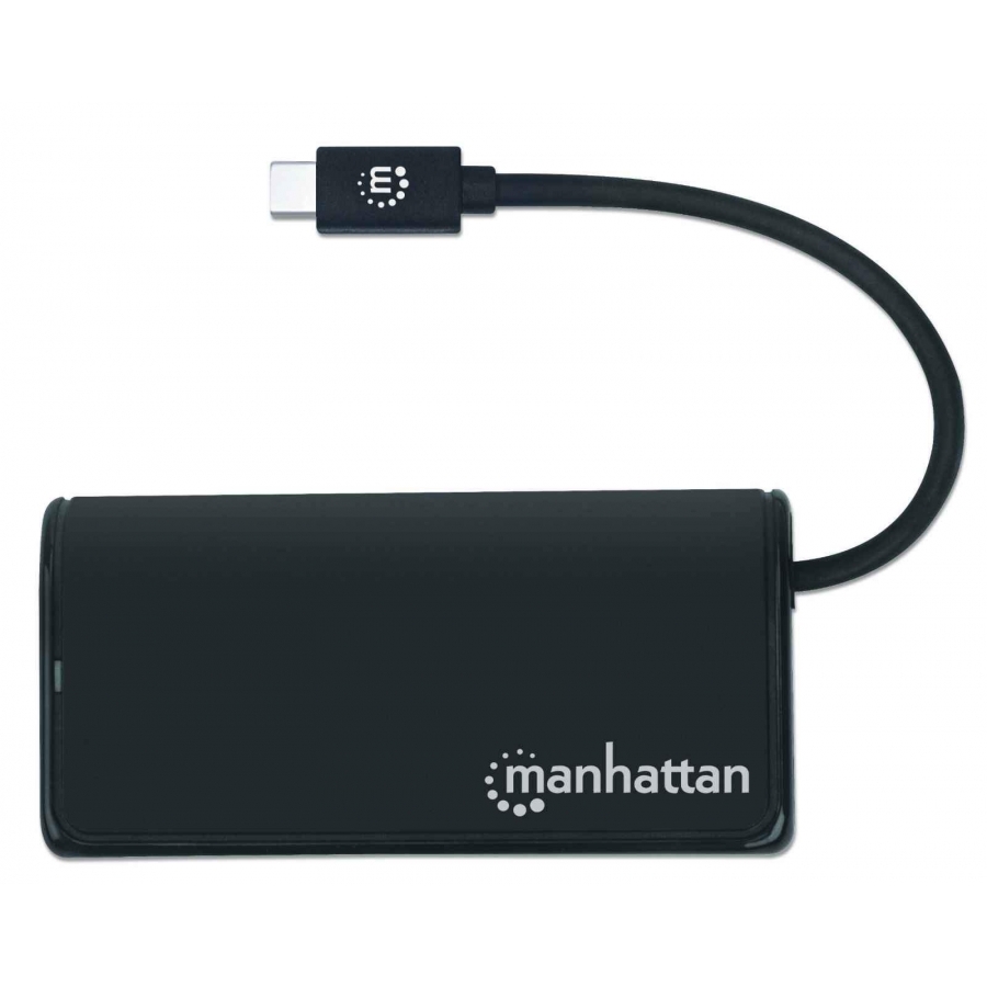 Conector Hub Usb,Manhattan,164924,-C 4 Ptos A - Imagen de 2