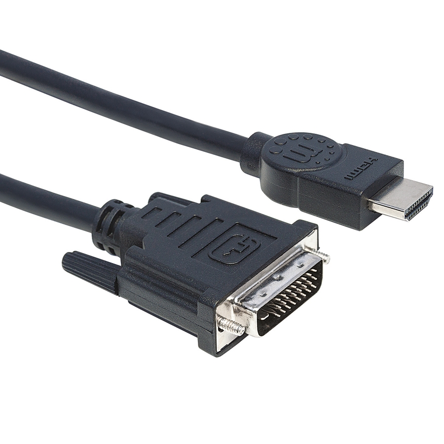 Cable Hdmi,Manhattan,372510, - Dvi-D M-M 3.0M - Imagen de 3