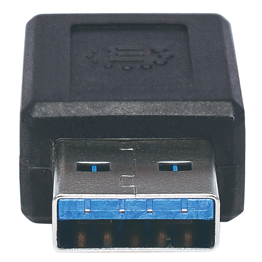 Adaptador Usb,Manhattan,354714,-C V3.1, Am-Ch Negro - Imagen de 2