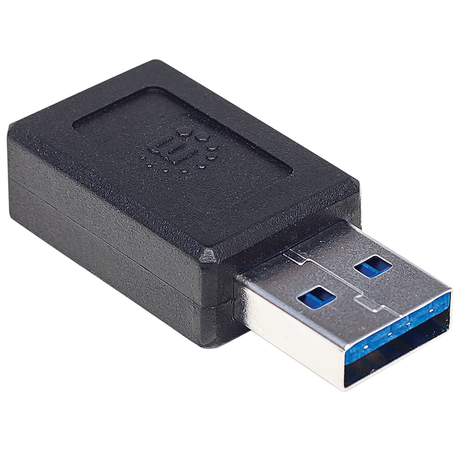 Adaptador Usb,Manhattan,354714,-C V3.1, Am-Ch Negro - Imagen de 4
