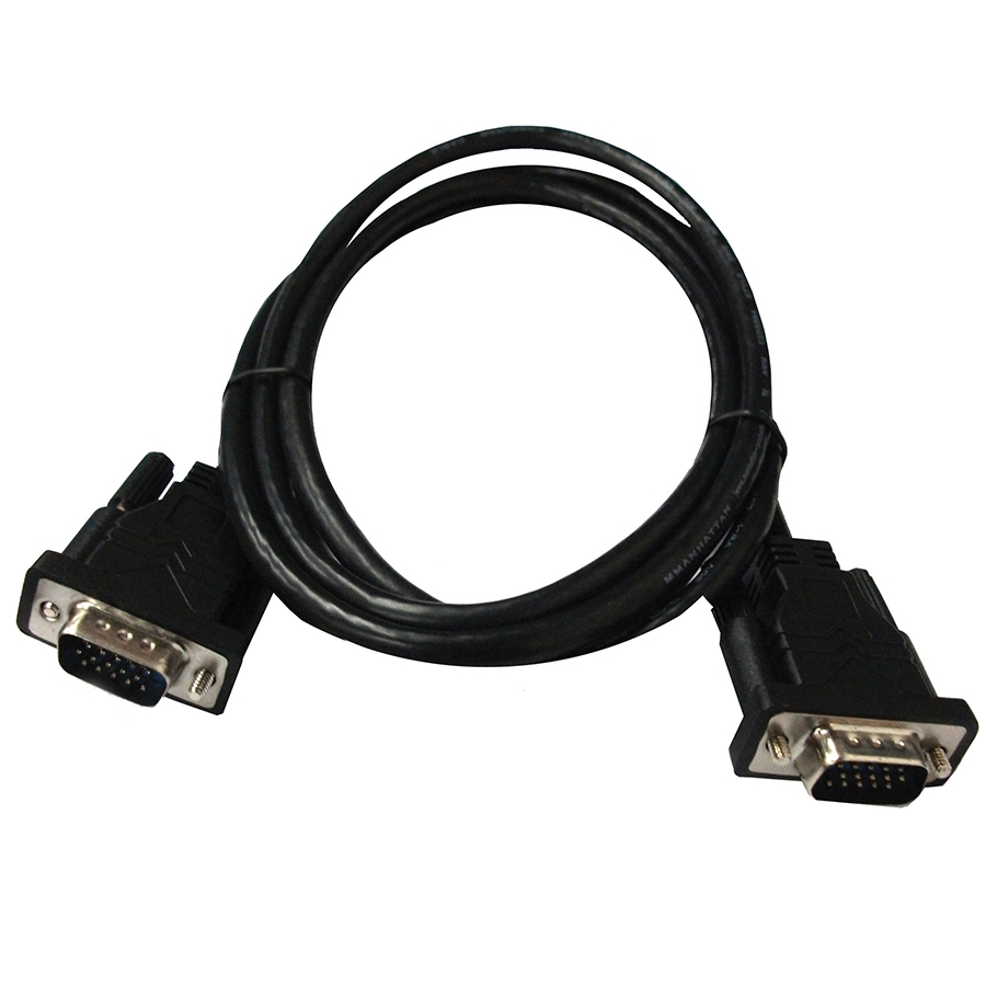 Cable Svga,Manhattan,371315,Monitor 5MM HD15M-M 1.8M
