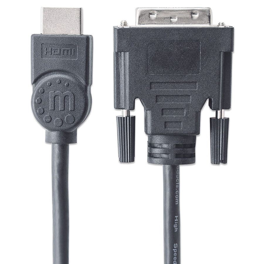 Cable Hdmi,Manhattan,372503, - Dvi-D M-M 1.8M - Imagen de 3