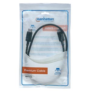 Cable Displayport,Manhattan,307093, V1.2 M-M 3.0M Negro 4K60HZ