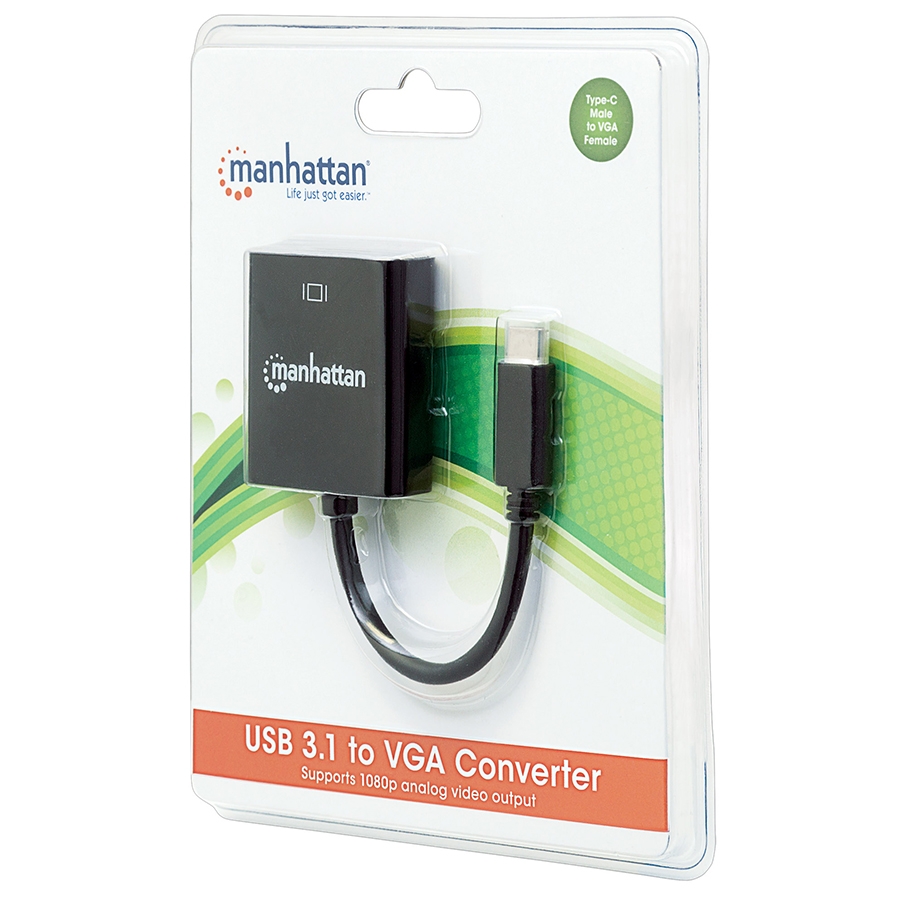 Cable Convertidor,Manhattan,151771,Usb-C A Svga H - Imagen de 5