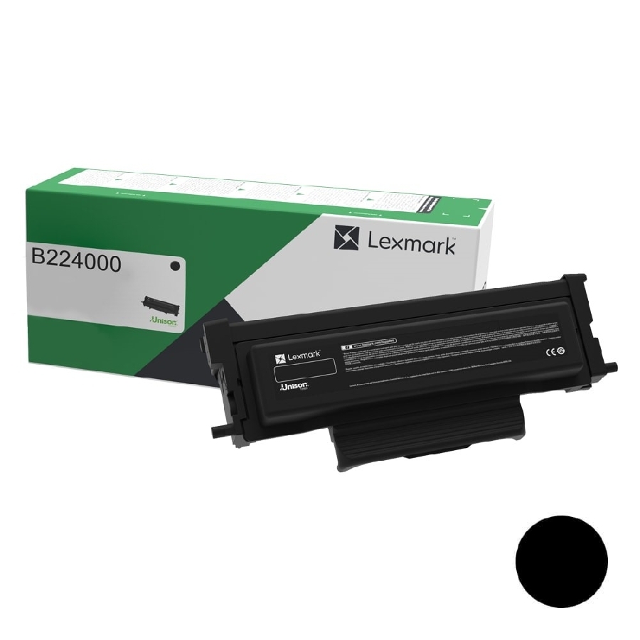 Toner Laser Lexmark Color Negro Extra Alto Rendimiento, Np B224X00, Hasta 6000 Paginas, Modelos B2236DW, MB2236ADW